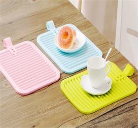 new design non-slip large silicone drying mat