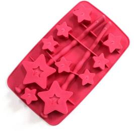 tipical silicone ice cube trays