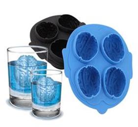 tipical silicone ice cube trays