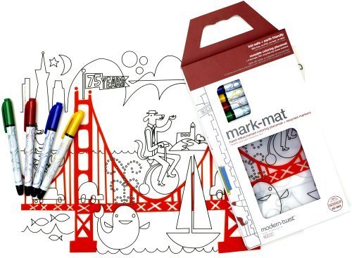 Modern-twist Kids Mark-Mat Silicone Coloring Placemat