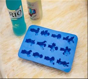 creative silicone ice tray mold