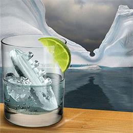 creative silicone ice mold