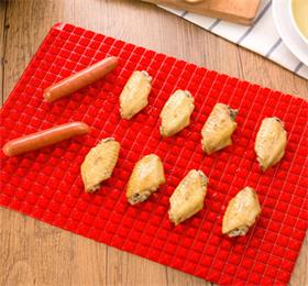 heat resistant non-stick silicone baking mat pyramid pan