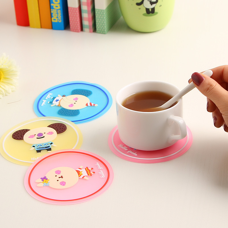 silicone coaster