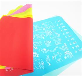 BPA free wholesale custom printing silicone placemat