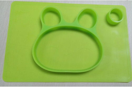 latest fashion design silicone placemats baby