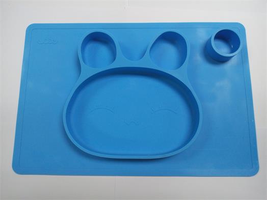 silicone placemat suction plate for toddlers 