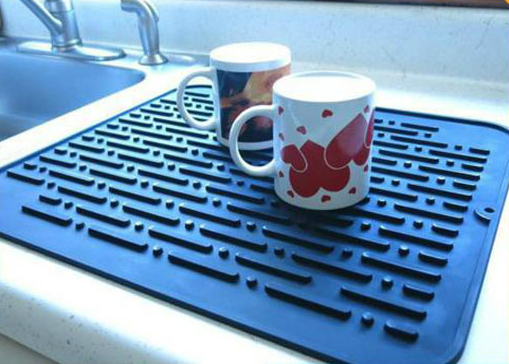 silicone dish drying mat