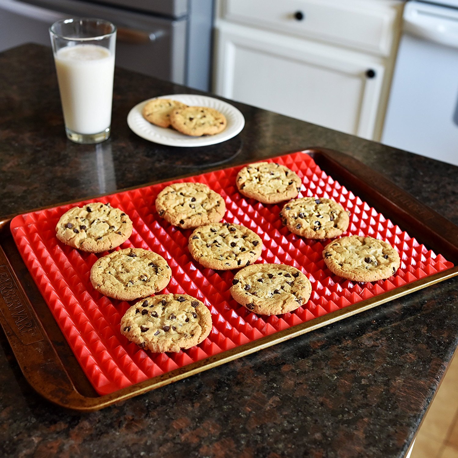 silicone pyramid baking mat for cooking