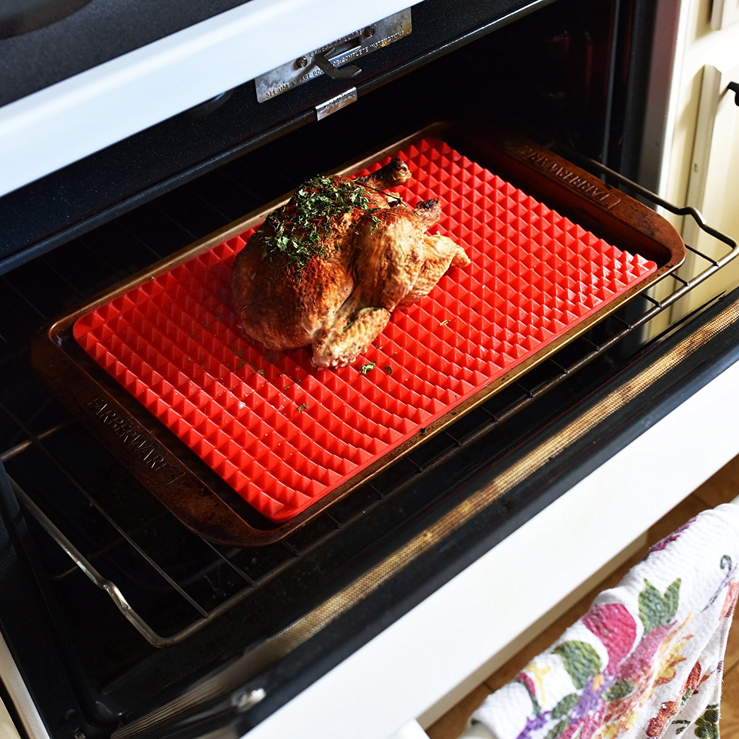 silicone pyramid baking mat for cooking