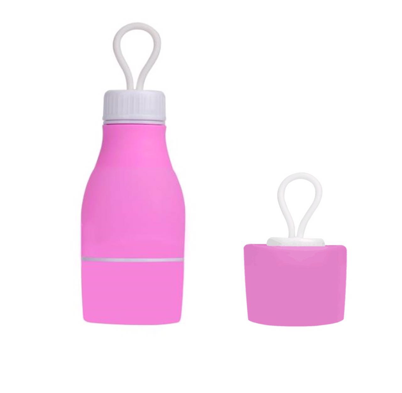 foldable silicone water bottle