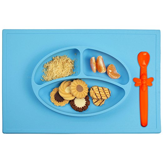 silicone baby placemat for feeding babies toddlers 