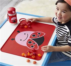 baby zoo toddler food-grade silicone placemat