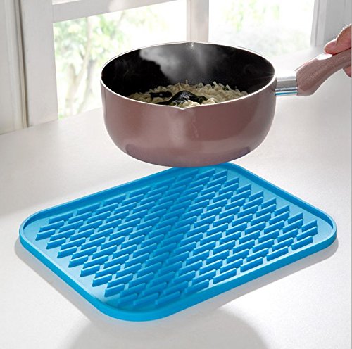 silicone on-slip insulation mat tableware pot