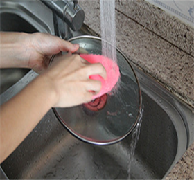 food safe antibacterial silicone dishwashing brush