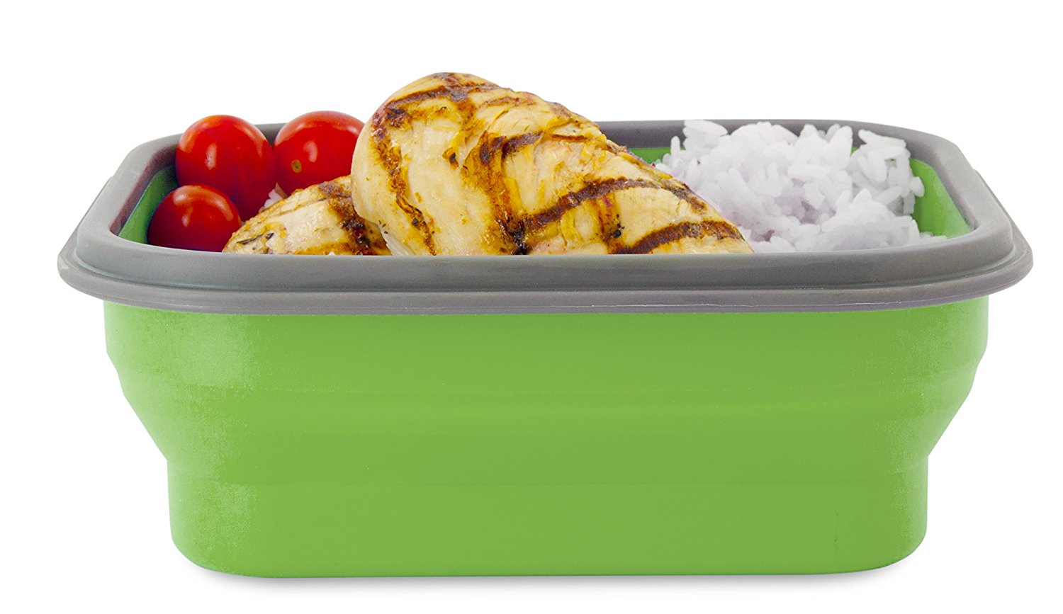collapsible silicone lunch box