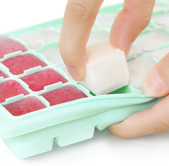 silicone baby food freezer tray