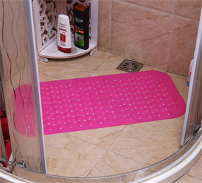 anti slip silicone bath mat for bathroom