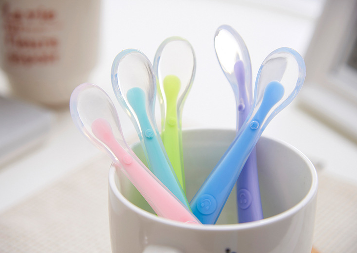 baby silicone spoon