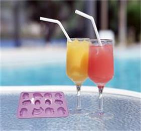 silicone fruit ice cubes