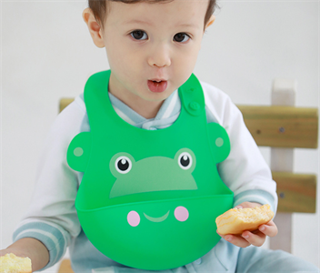 Wipes Clean Easily Silicone Baby Bibs for Toddlers