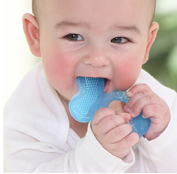 silicone baby teethers